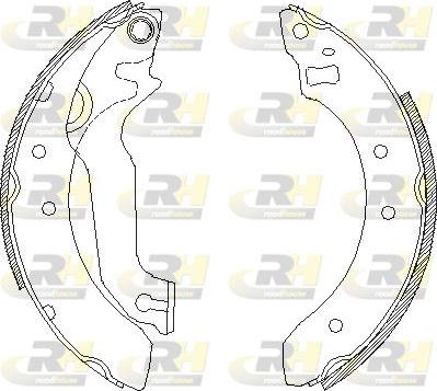 Roadhouse 4057.00 - Спирачна челюст vvparts.bg