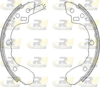 Roadhouse 4060.00 - Спирачна челюст vvparts.bg