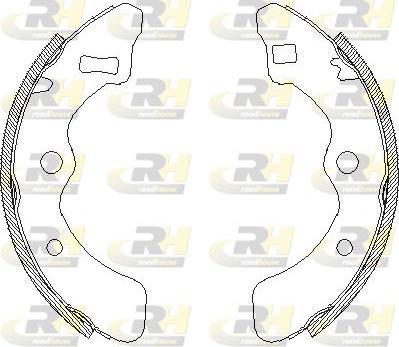 Roadhouse 4061.01 - Спирачна челюст vvparts.bg