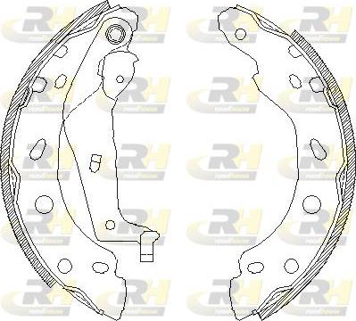 Roadhouse 4001.00 - Спирачна челюст vvparts.bg