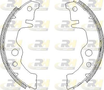 Roadhouse 4011.00 - Спирачна челюст vvparts.bg