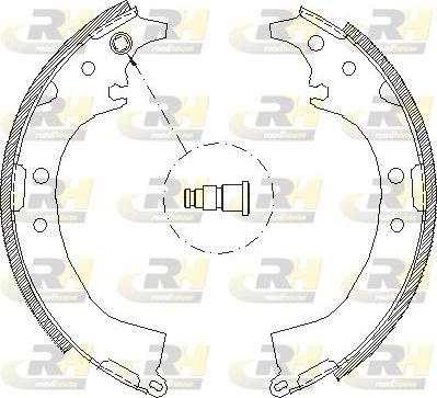 Roadhouse 4085.00 - Спирачна челюст vvparts.bg