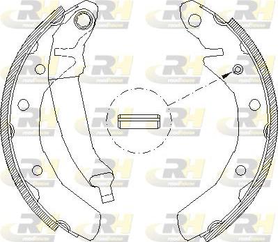 Roadhouse 4086.00 - Спирачна челюст vvparts.bg