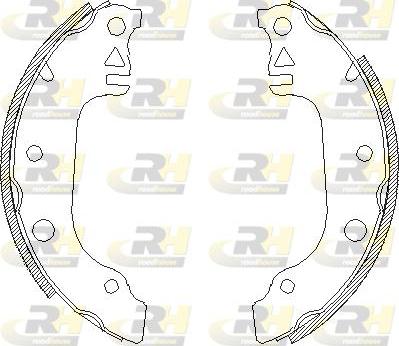 Roadhouse 4029.00 - Спирачна челюст vvparts.bg