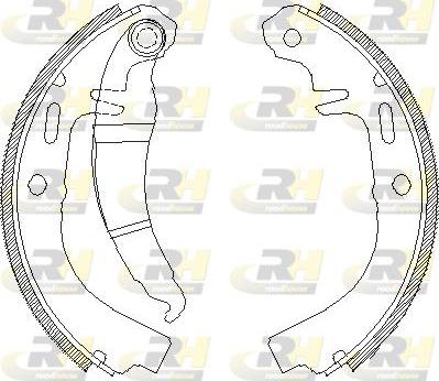 Roadhouse 4025.00 - Спирачна челюст vvparts.bg