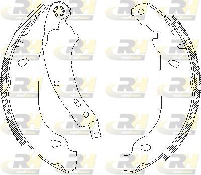 Roadhouse 4074.00 - Спирачна челюст vvparts.bg