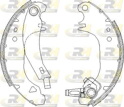 Roadhouse 4075.01 - Спирачна челюст vvparts.bg