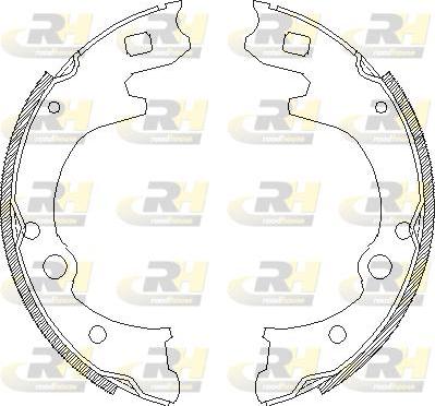 Roadhouse 4150.00 - Спирачна челюст vvparts.bg