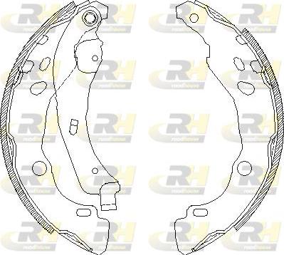 Roadhouse 4152.00 - Спирачна челюст vvparts.bg