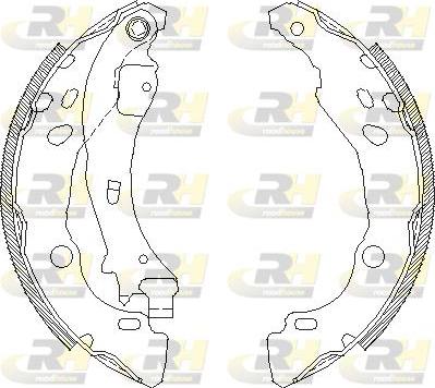 Roadhouse 4152.01 - Спирачна челюст vvparts.bg