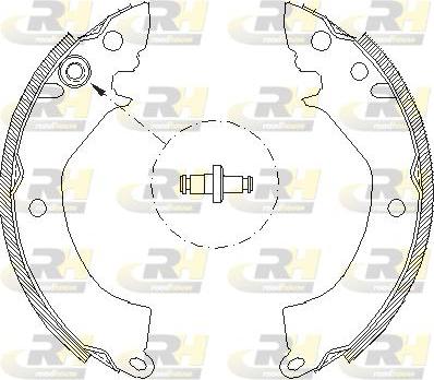 Roadhouse 4157.00 - Спирачна челюст vvparts.bg