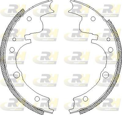 Roadhouse 4104.00 - Спирачна челюст vvparts.bg