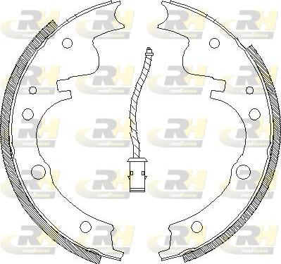 Roadhouse 4104.01 - Спирачна челюст vvparts.bg