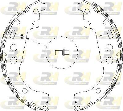 Roadhouse 4101.00 - Спирачна челюст vvparts.bg