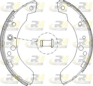 Roadhouse 4111.00 - Спирачна челюст vvparts.bg