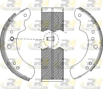 Roadhouse 4112.01 - Спирачна челюст vvparts.bg