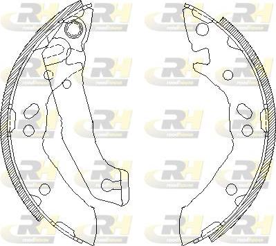 Roadhouse 4117.00 - Спирачна челюст vvparts.bg