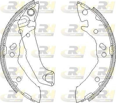 Roadhouse 4117.01 - Спирачна челюст vvparts.bg