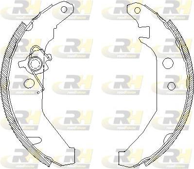 Roadhouse 4185.00 - Спирачна челюст vvparts.bg