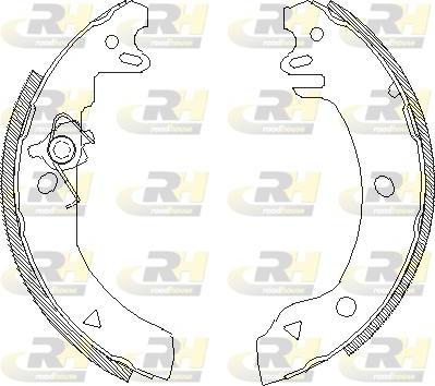 Roadhouse 4186.00 - Спирачна челюст vvparts.bg