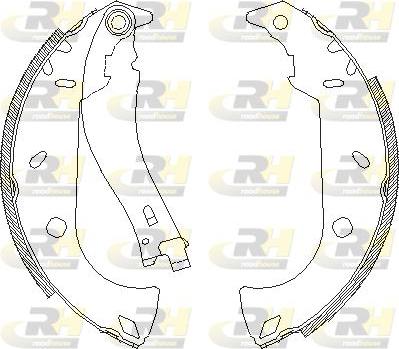 Roadhouse 4180.01 - Спирачна челюст vvparts.bg