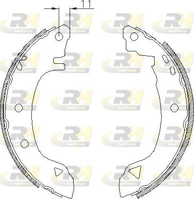 Roadhouse 4182.00 - Спирачна челюст vvparts.bg