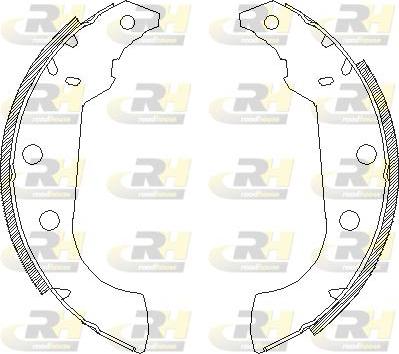 Roadhouse 4135.00 - Спирачна челюст vvparts.bg