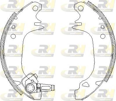 Roadhouse 4130.00 - Спирачна челюст vvparts.bg