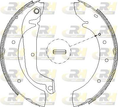 Roadhouse 4178.00 - Спирачна челюст vvparts.bg