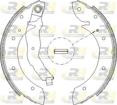 Roadhouse 4396.00 - Спирачна челюст vvparts.bg