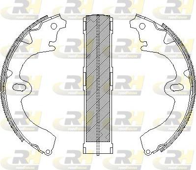 Roadhouse 4345.00 - Спирачна челюст vvparts.bg