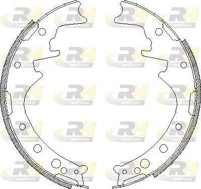 Roadhouse 4342.00 - Спирачна челюст vvparts.bg