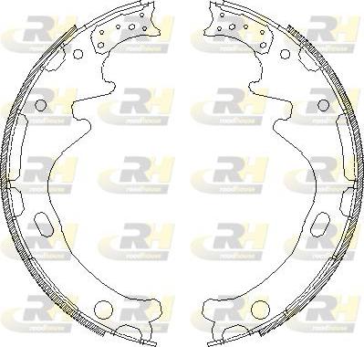 Roadhouse 4358.00 - Спирачна челюст vvparts.bg