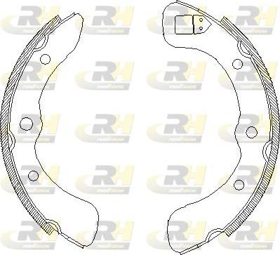 Roadhouse 4352.00 - Спирачна челюст vvparts.bg