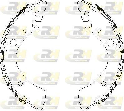 Roadhouse 4367.01 - Спирачна челюст vvparts.bg