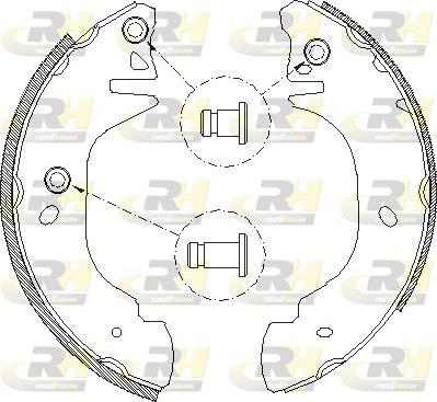 Roadhouse 4305.00 - Спирачна челюст vvparts.bg