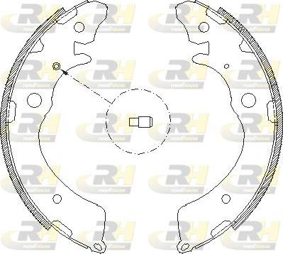 Roadhouse 4383.00 - Спирачна челюст vvparts.bg