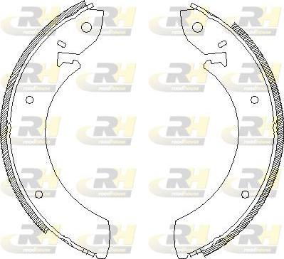 Roadhouse 4245.00 - Спирачна челюст vvparts.bg