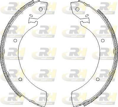 Roadhouse 4250.01 - Спирачна челюст vvparts.bg