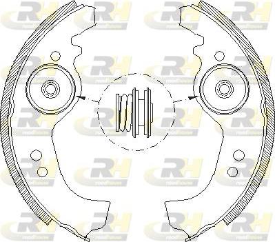 Roadhouse 4258.01 - Спирачна челюст vvparts.bg