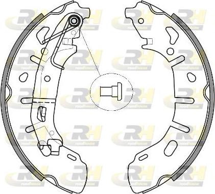 Roadhouse 4263.00 - Спирачна челюст vvparts.bg