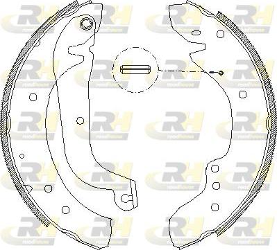 Roadhouse 4718.01 - Спирачна челюст vvparts.bg