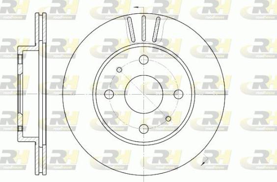 Roadhouse 6954.10 - Спирачен диск vvparts.bg