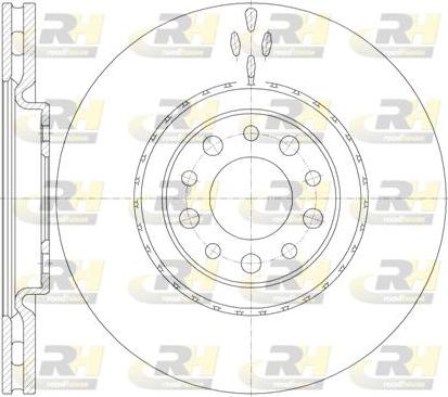 Roadhouse 6965.10 - Спирачен диск vvparts.bg