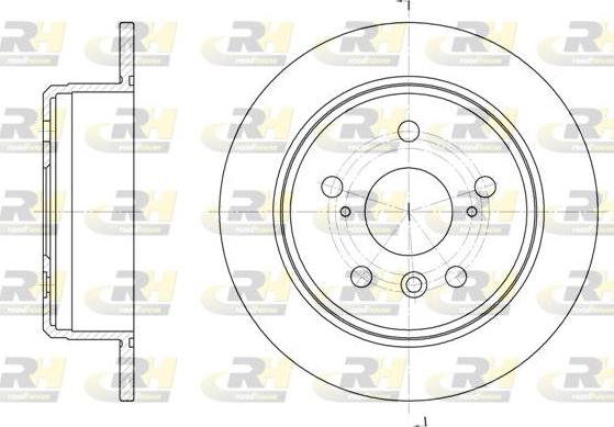 Roadhouse 6904.00 - Спирачен диск vvparts.bg