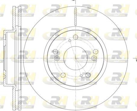 Roadhouse 6986.10 - Спирачен диск vvparts.bg