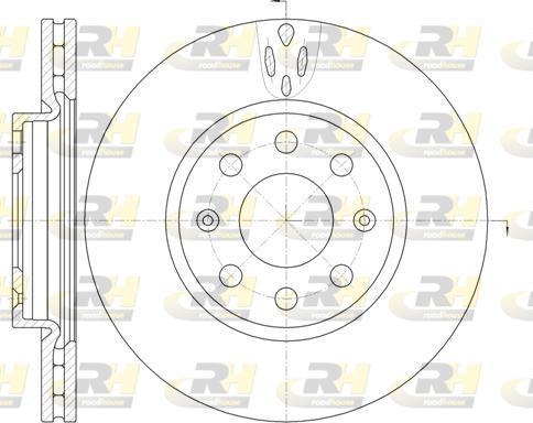 Roadhouse 6981.10 - Спирачен диск vvparts.bg