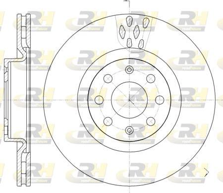 Roadhouse 6982.10 - Спирачен диск vvparts.bg