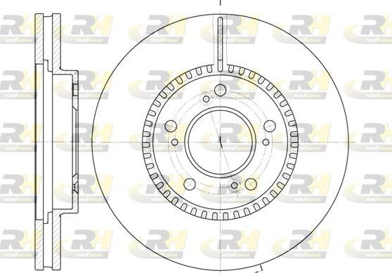 Roadhouse 6938.10 - Спирачен диск vvparts.bg