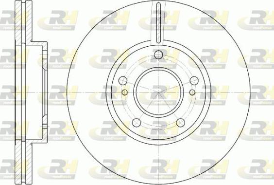 Roadhouse 6937.10 - Спирачен диск vvparts.bg